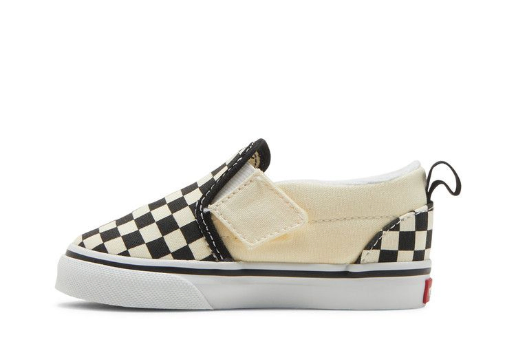 Кроссовки Vans Classic Slip-On V TD 'Checkerboard - Black White'