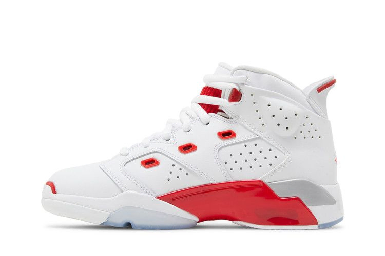 Кроссовки Air Jordan 6-17-23 GS 'White Fire Red'