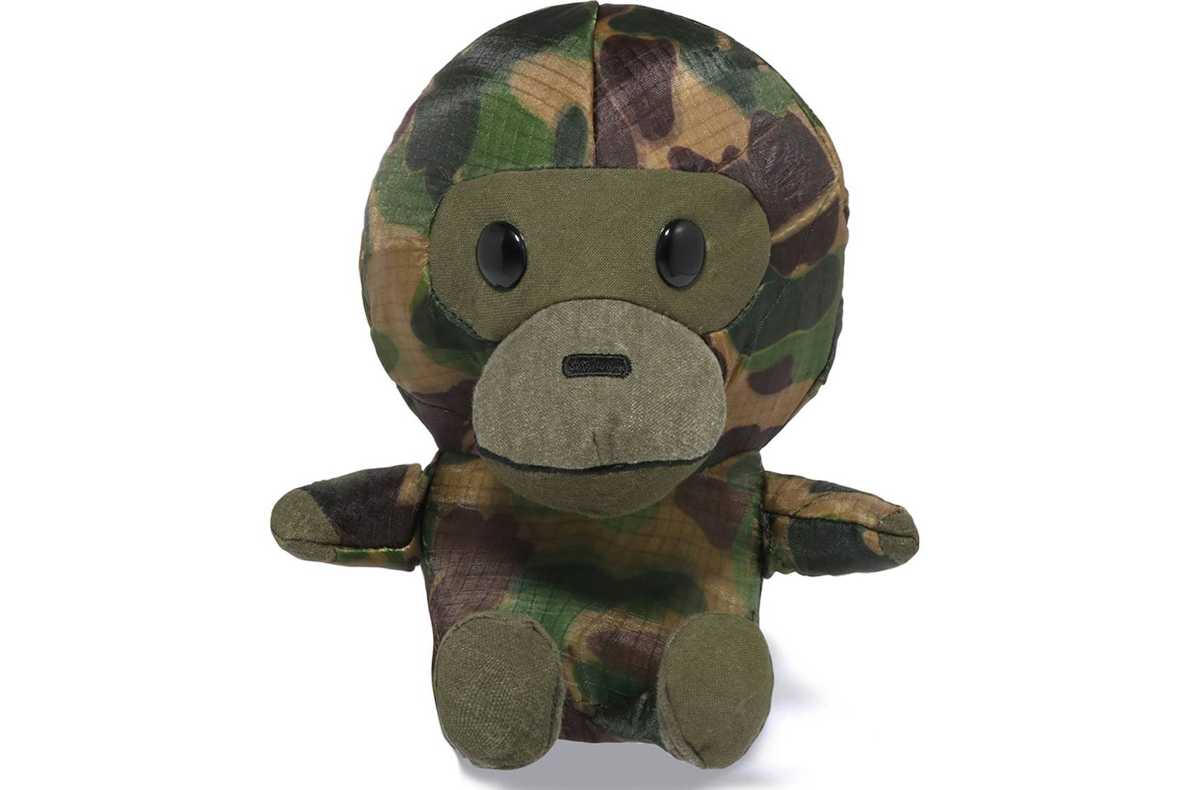 Мягкая игрушка BAPE Kids x Readymade ABC Camo Baby Milo Plush Doll Army Green