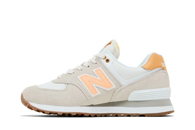 Кроссовки New Balance Wmns 574 'Timberwolf Alpha Orange'