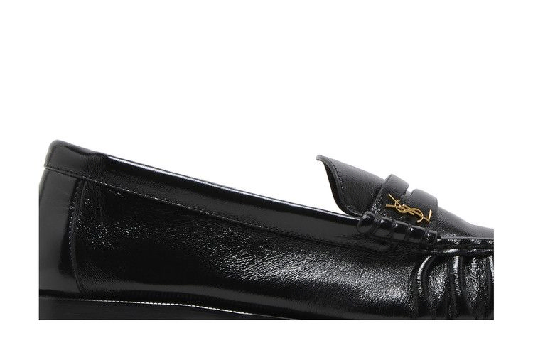 Кроссовки Saint Laurent Le Loafer Penny Slippers 'Black'