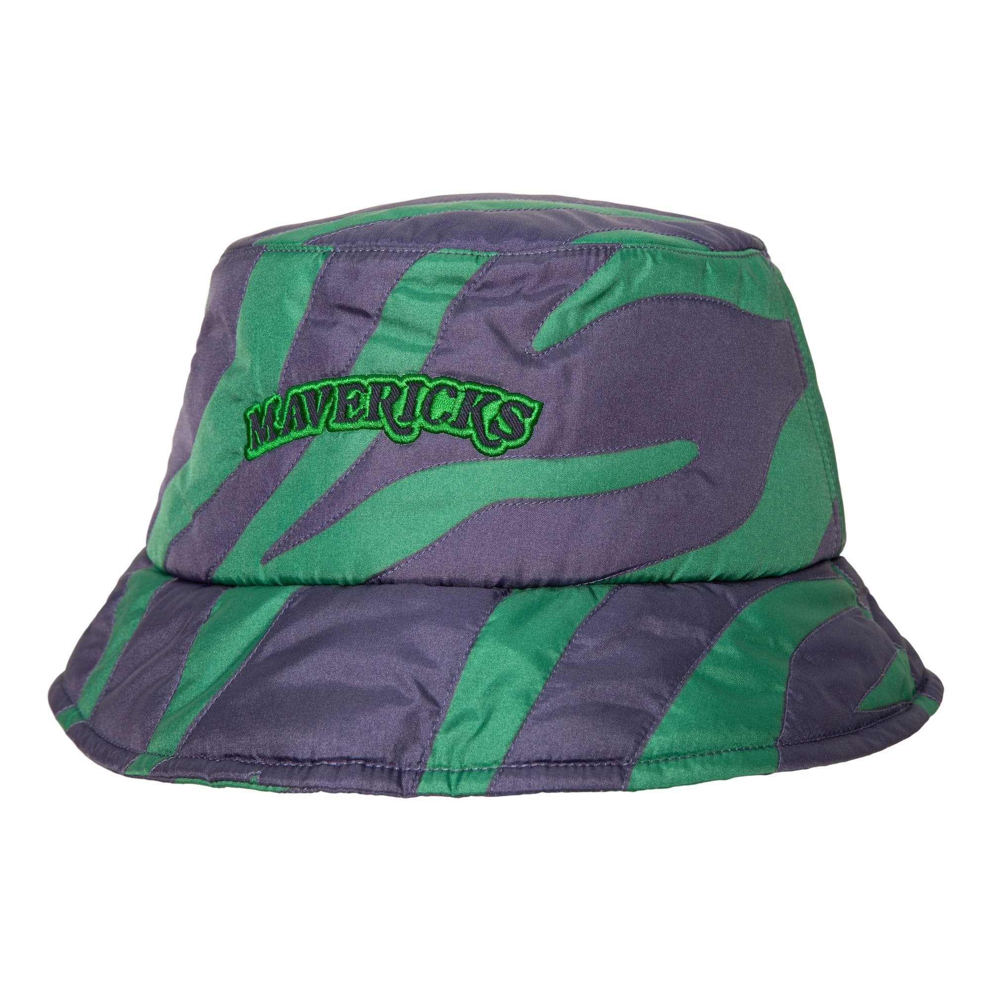 Панама Mitchell & Ness M&N x Melody Ehsani Quilted Dallas Mavericks Bucket Hat