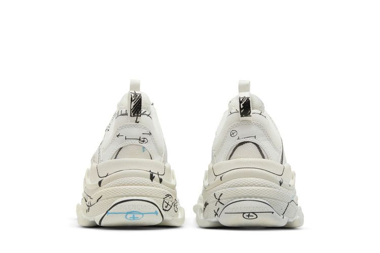 Кроссовки Balenciaga Triple S Sneaker 'Sketch - White'