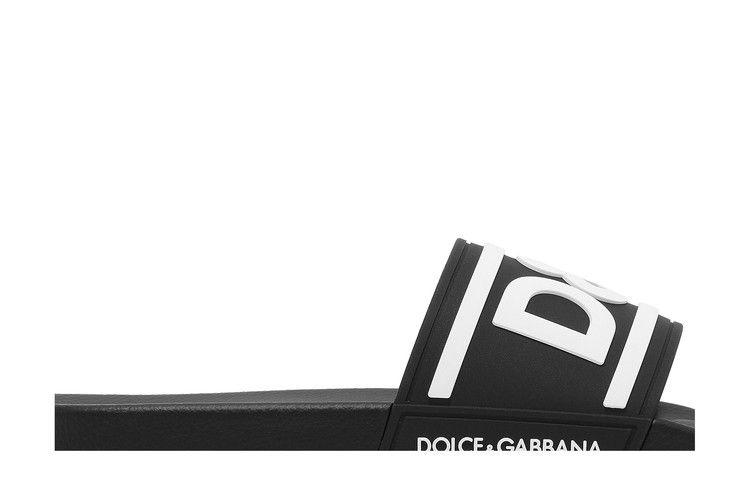 Кроссовки Dolce & Gabbana Slides 'DG Logo - Black White'