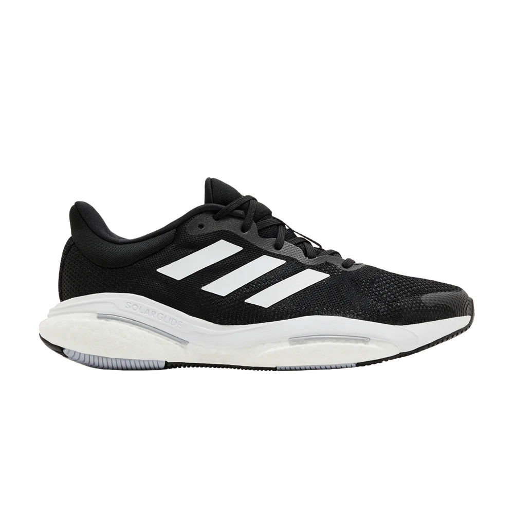 Кроссовки Adidas Solar Glide 5 Wide 'Black White Grey'