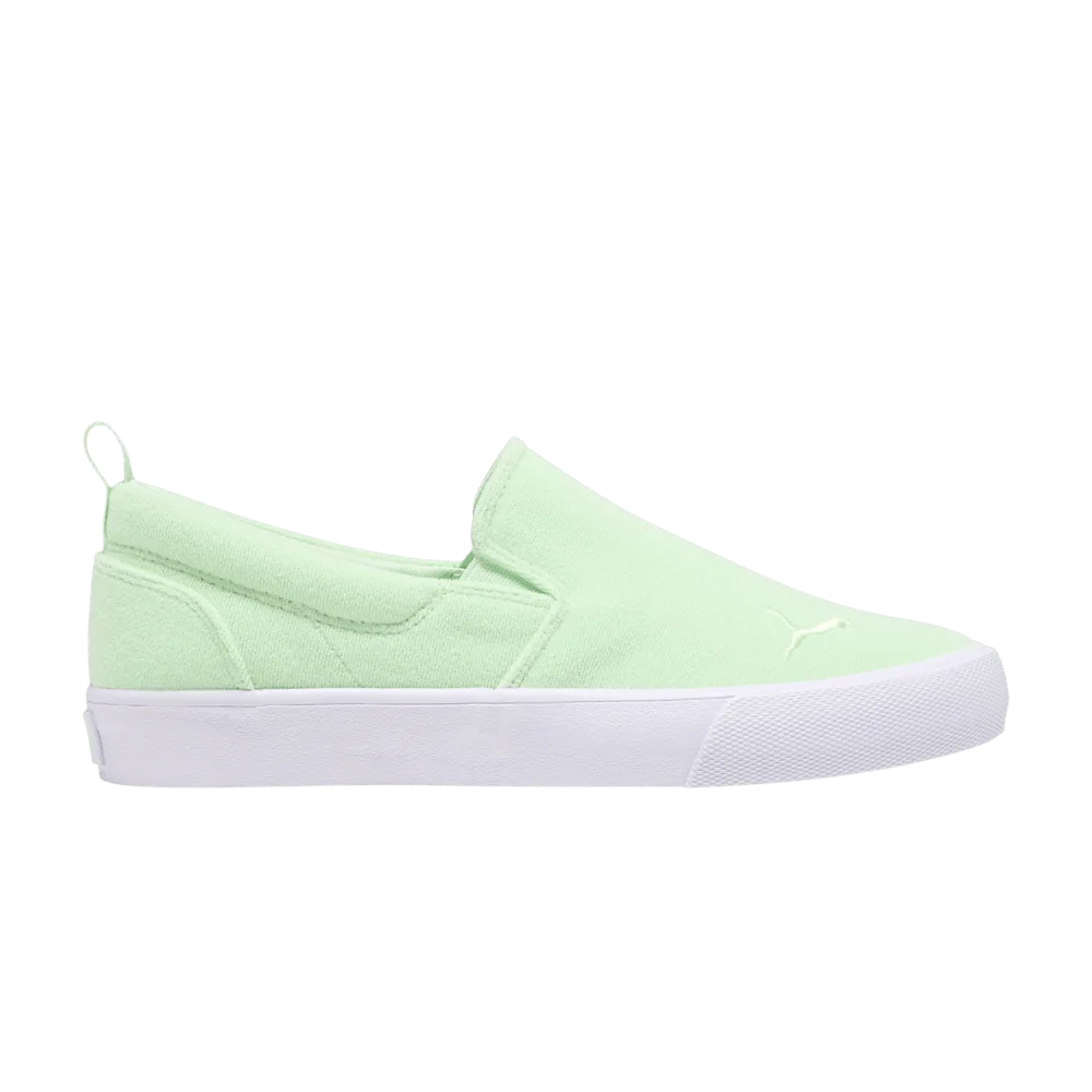 Puma-Wmns-Bari-Terry-Slip-On-Fresh-Mint