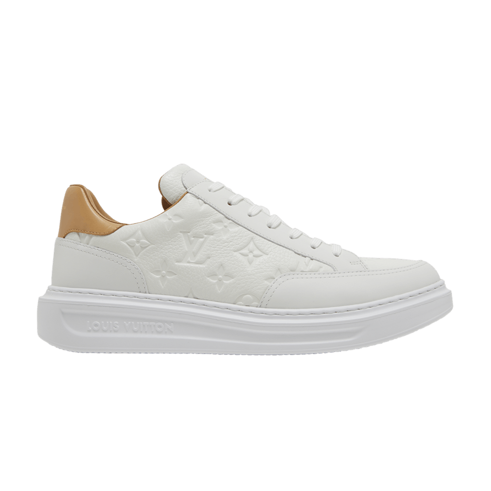 Кроссовки Louis Vuitton Beverly Hills 'White Brown Monogram Embossed'