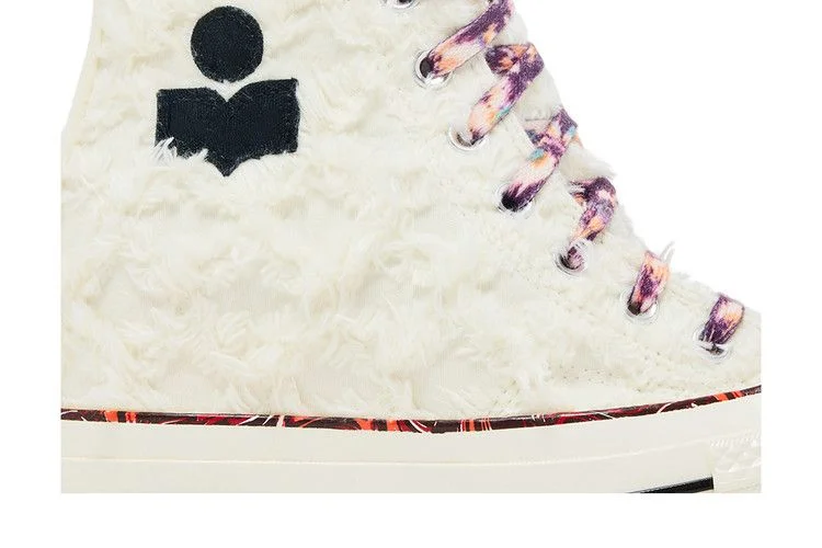 Кроссовки Isabel Marant x Converse Wmns Chuck 70 Internal Wedge High 'Vanilla White'