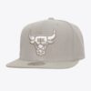 Mitchell-Ness-Gray-Chicago-Bulls-Team-Logo-Snapback-Hat-100x100