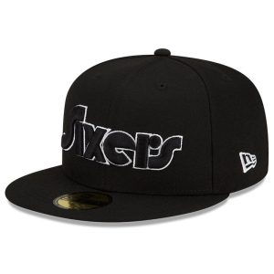 Mens-New-Era-BlackWhite-Philadelphia-76ers-202122-City-Edition-Official-59FIFTY-Fitted-Hat-300x300