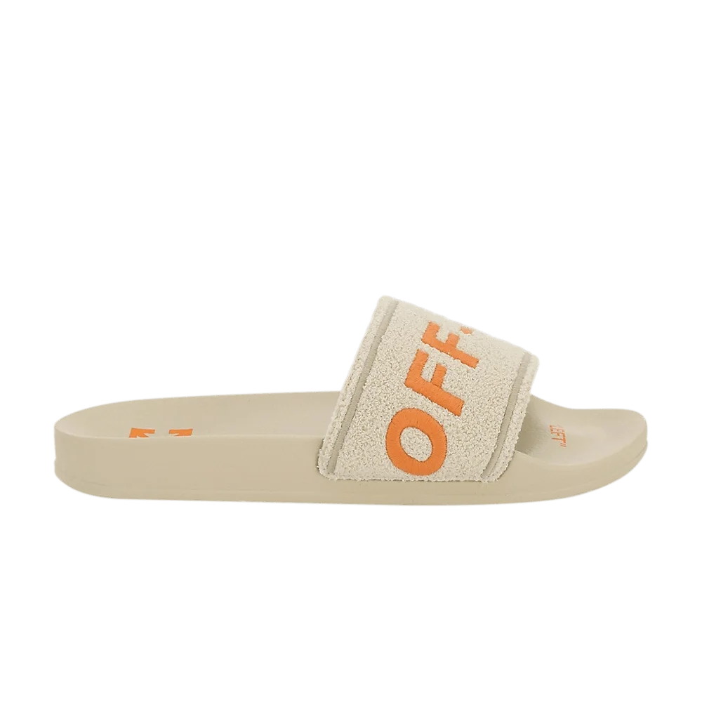 Krossovki-Off-White-Towel-Embroidery-Slider-Beige-Orange