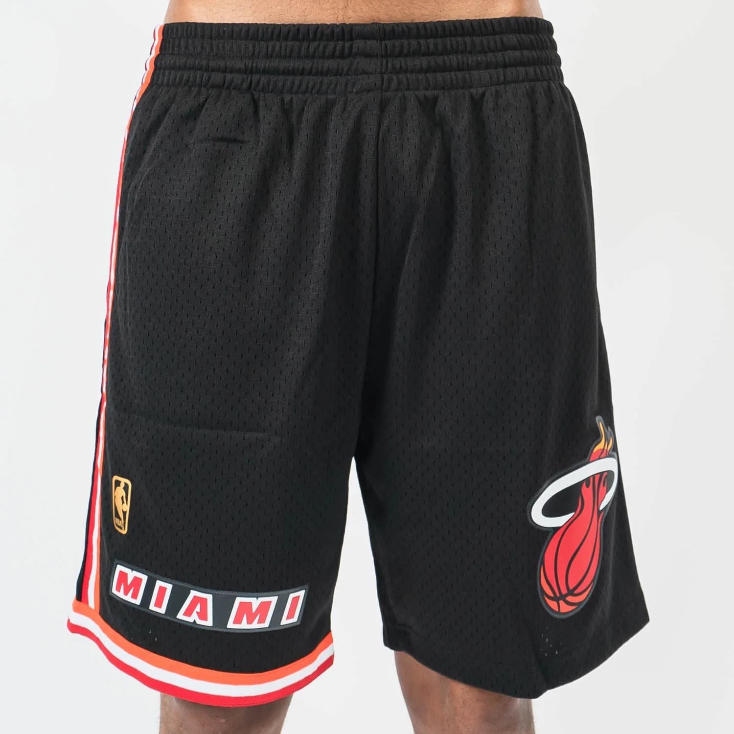 Mitchell-Ness-Miami-Heat-1996-97-Hardwood-Classics-Throwback-Swingman-NBA-Shorts-3