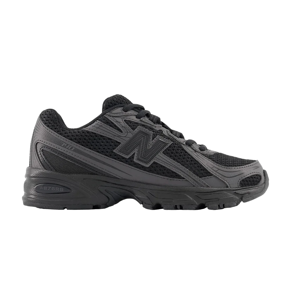 Кроссовки New Balance 740 Big Kid 'Triple Black'