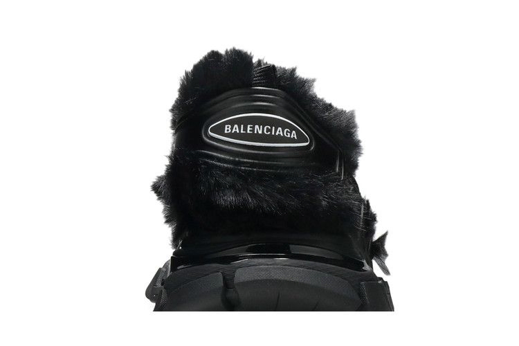 Сандалии Balenciaga Wmns Furry Sandal 'Black'