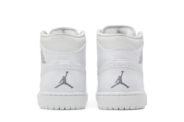 Кроссовки Air Jordan 1 Mid 'White Cool Grey'