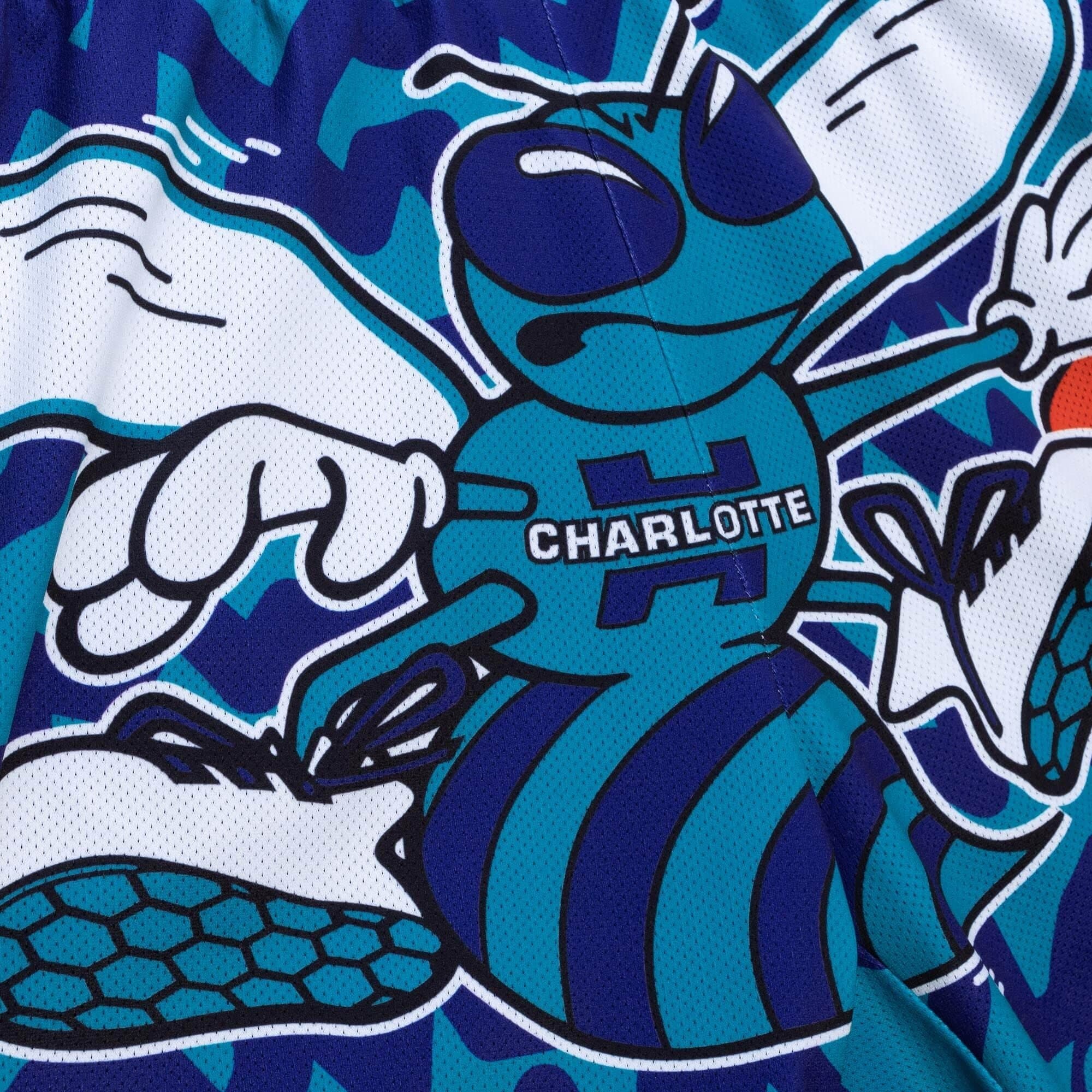 Спортивные шорты Mitchell & Ness Jumbotron 2.0 Sublimated Charlotte Hornets Shorts