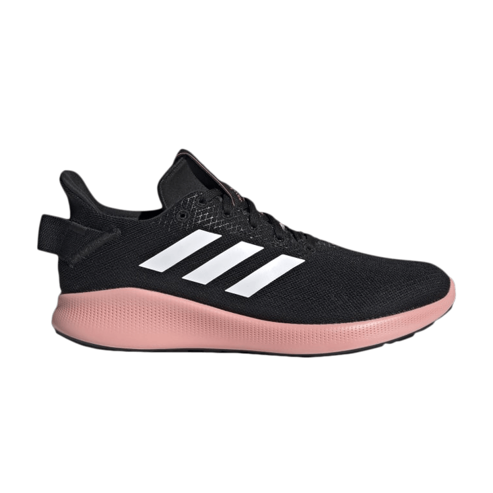Кроссовки Adidas Wmns SenseBounce Plus 'Core Black Pink'