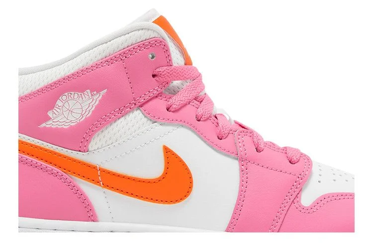 Кроссовки Air Jordan 1 Mid GS 'Pinksicle Orange'