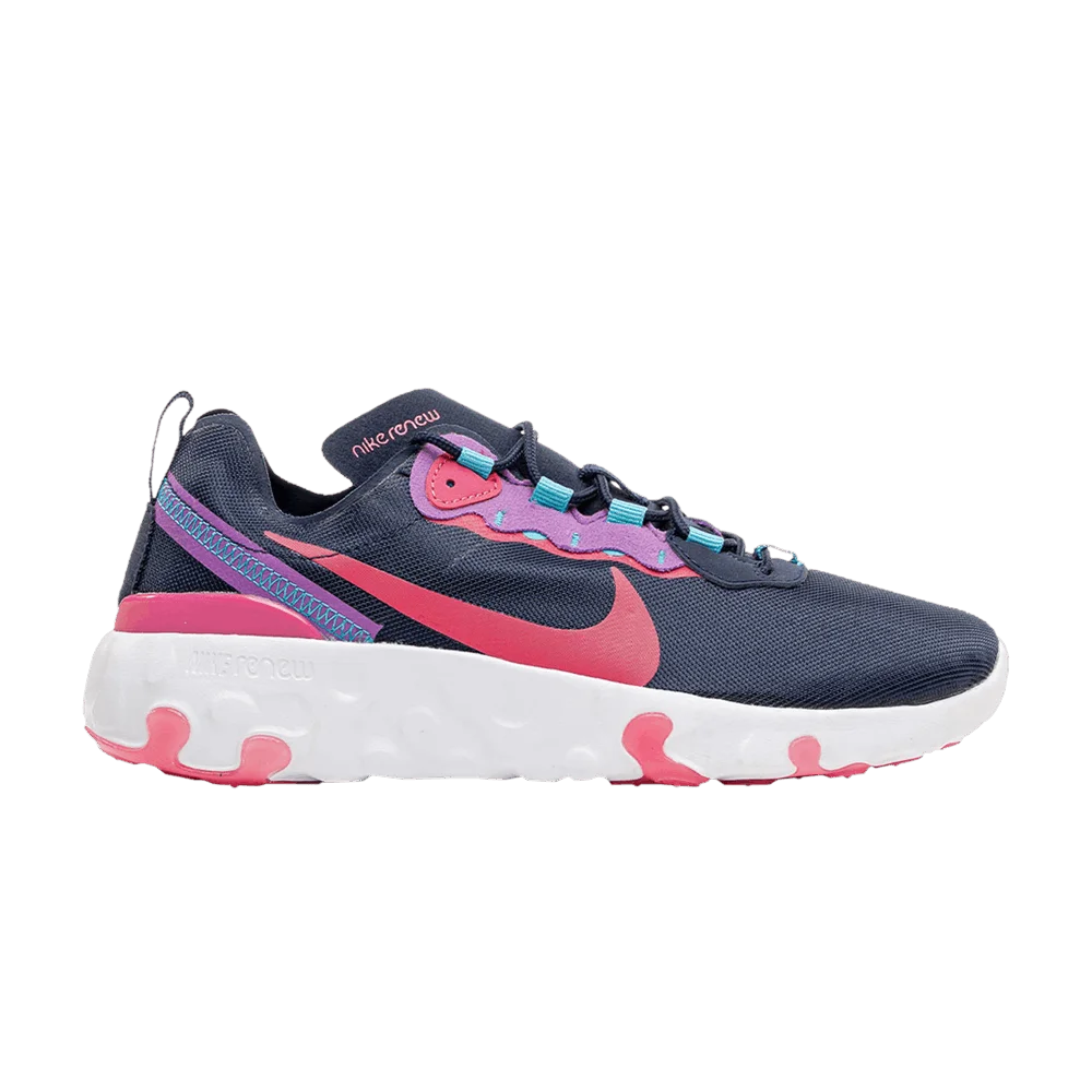 Кроссовки Nike Renew Element 55 GS 'Blackened Blue Watermelon'