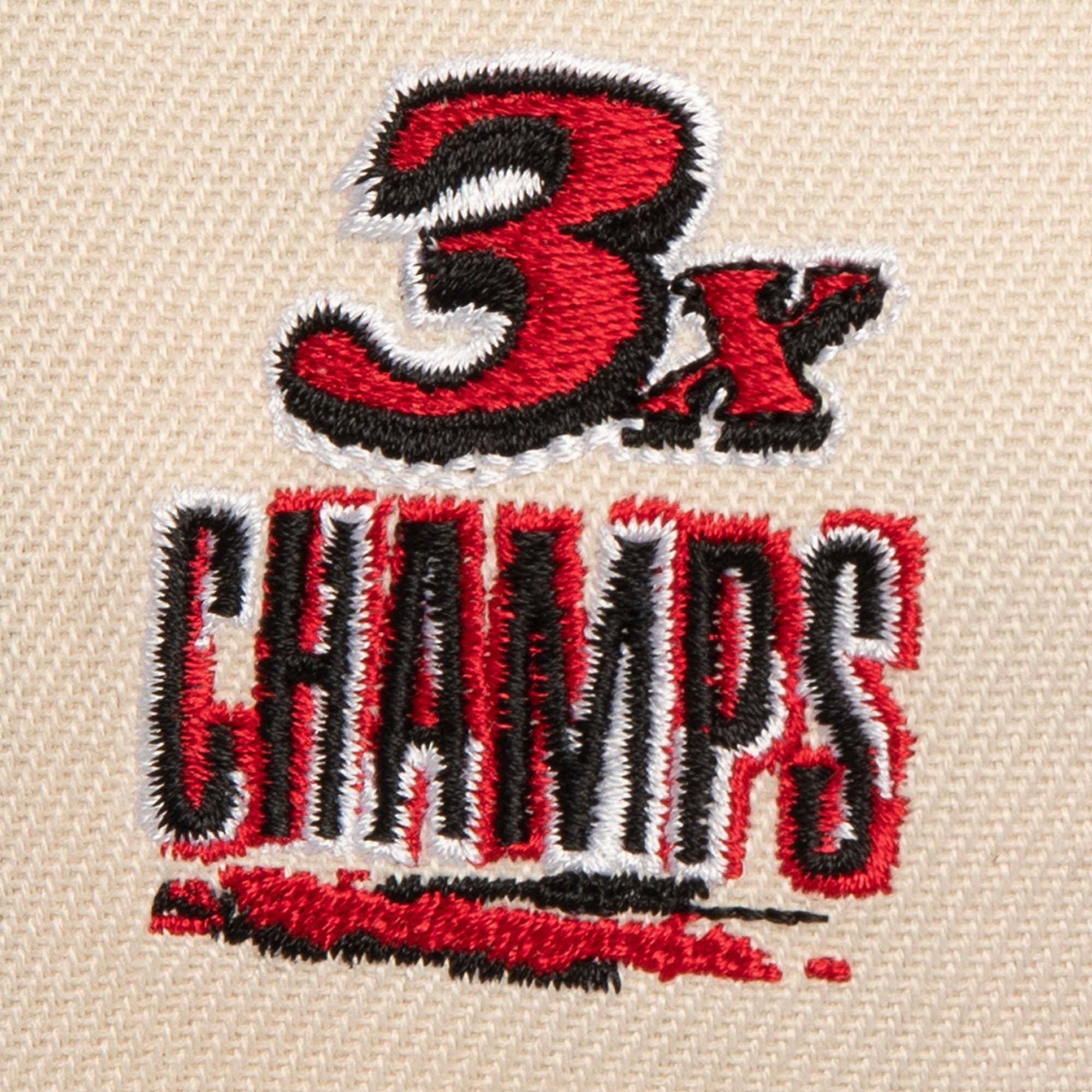 Бейсболка Mitchell & Ness Legacy Defined Pro Snapback HWC Miami Heat Hat