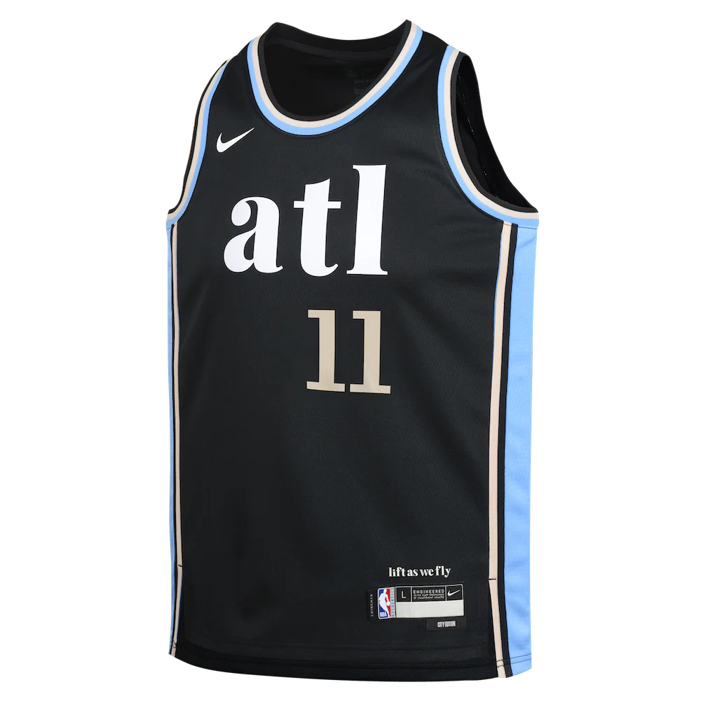 2023-24-Atlanta-Hawks-Trae-Young-11-Youth-Swingman-City-Edition-Black-Jersey-2