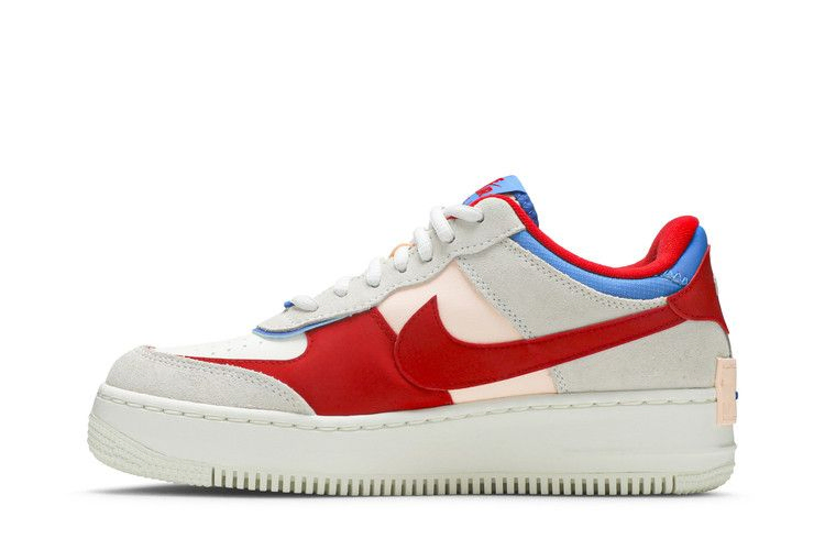 Кроссовки Nike Wmns Air Force 1 Shadow 'Sail Royal Red'
