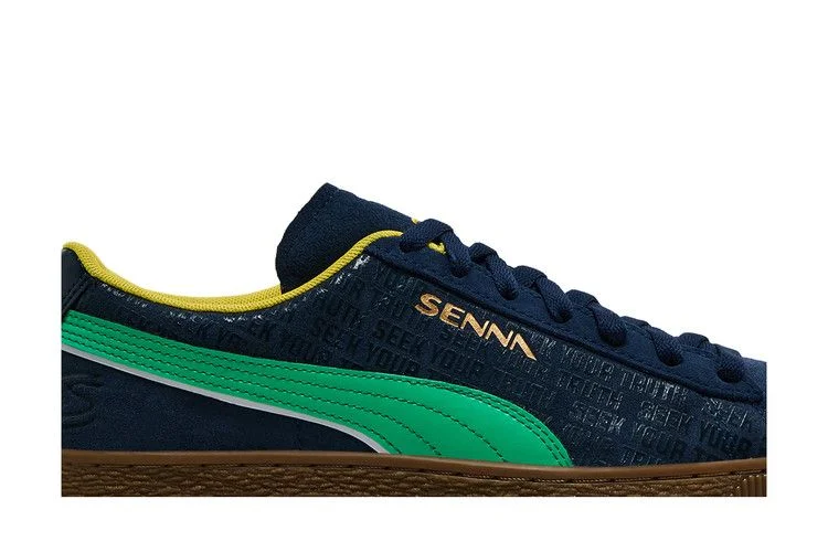 Кроссовки Ayrton Senna Institute x Puma Suede 'Senna A Vida'