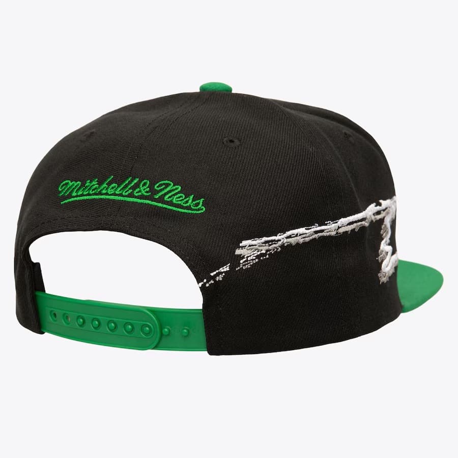 Mitchell-Ness-Black-Boston-Celtics-Life-Line-Snapback-Hat-1