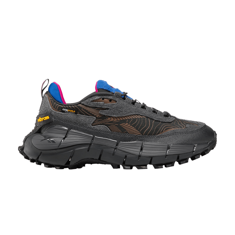 Кроссовки Reebok Zig Kinetica 2.5 Edge 'Pure Grey Collegiate Brown'