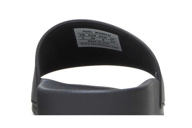 Balenciaga Wmns Pool Slides 'Cities New York - Black'