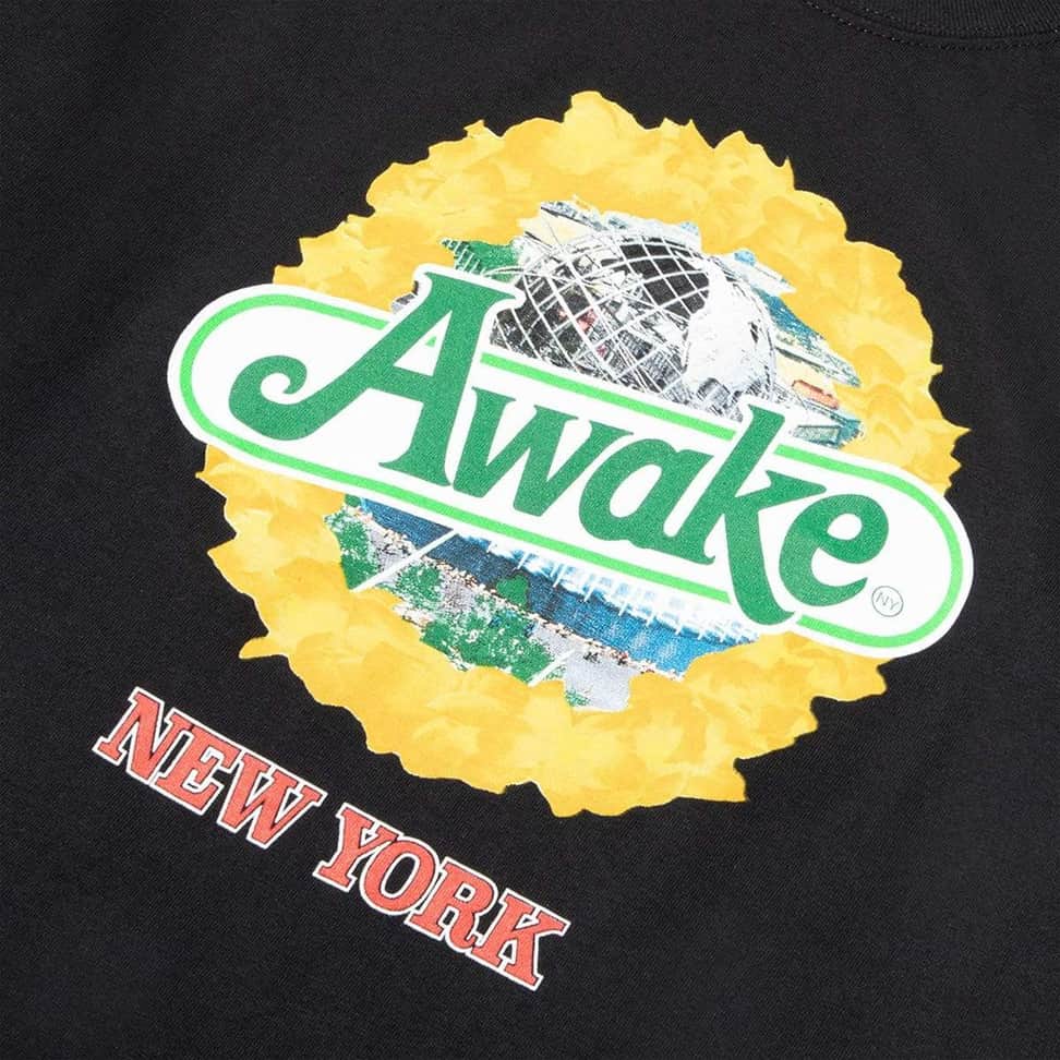 Футболка Awake Strawberry Kiwi T-shirt Black