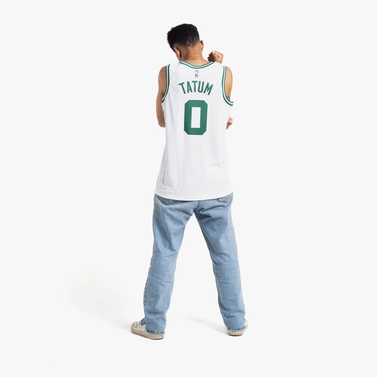 Баскетбольная джерси 2023-24 Boston Celtics Jayson Tatum #0 Swingman Association Edition White Jersey