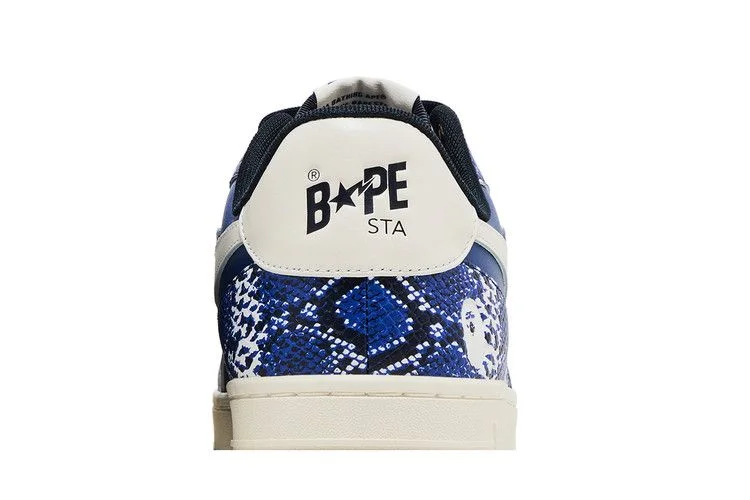 Кроссовки BAPE Tape Sta 'Blue Snakeskin' SSENSE Exclusive