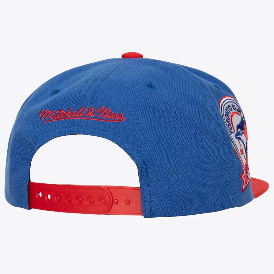 Бейсболка Mitchell & Ness Royal Toronto Blue Jays Cooperstown Collection Hometown Snapback Hat