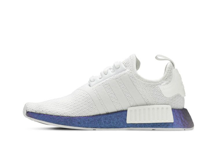 Кроссовки Adidas NMD_R1 'Metallic Blue Boost'