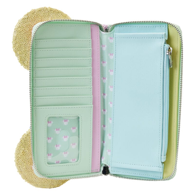 Кошелёк Minnie Mouse Pastel Sequin Zip Around Wallet