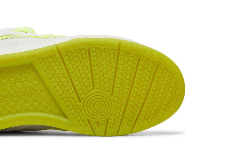 Кроссовки Lanvin Wmns Curb Sneakers 'White Fluo Yellow'