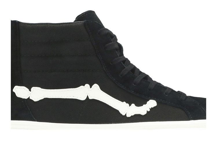Кроссовки Vans Blends x Sk8-Hi Reissue Zip LX 'Black Marshmallow'
