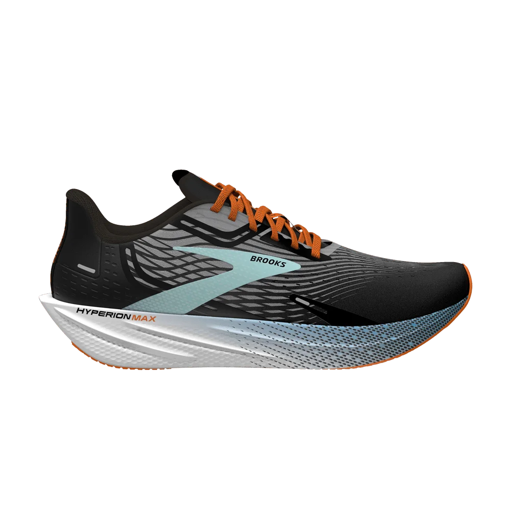 Krossovki-Brooks-Hyperion-Max-Black-Orange-Clown-Fish