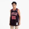 1995-1996-Chicago-Bulls-Dennis-Rodman-91-Youth-Swingman-Hardwood-Classic-Pinstripe-Jersey-1-100x100