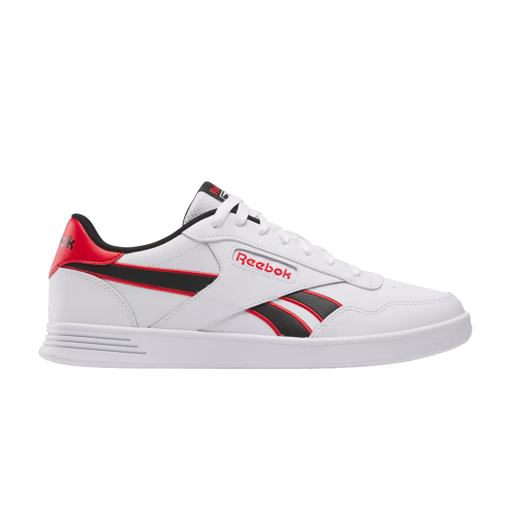 Кроссовки Reebok Court Advance 'White Black Vector Red'