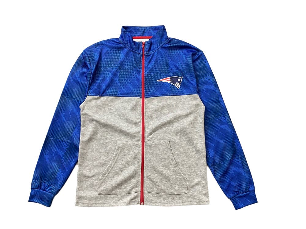 Куртка с воротником-стойкой B20THER NFL Patriots Blue Jacket