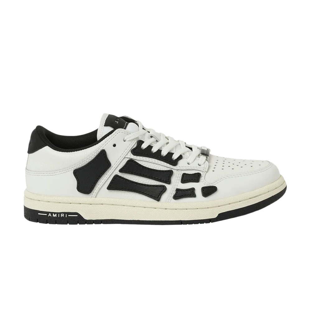 Кроссовки Amiri Wmns Skel Top Low 'White Black' 2024