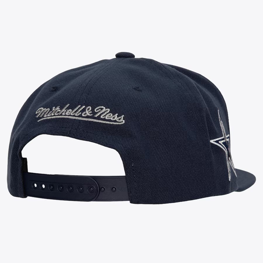 Бейсболка Mitchell & Ness Navy Dallas Cowboys Retro Sport Snapback Hat