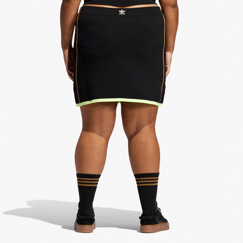 Юбка adidas Ivy Park Knit Skirt (Plus Size) Black