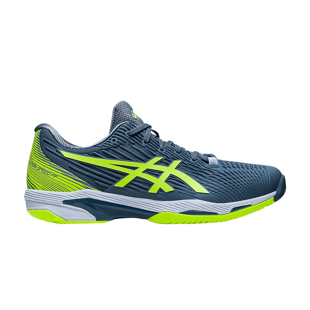 Кроссовки ASICS Solution Speed FF 2 'Steel Blue Hazard Green'