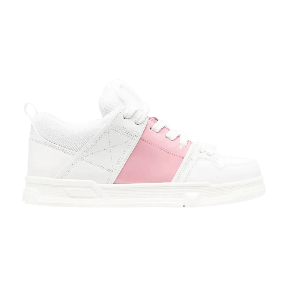 Krossovki-Valentino-Wmns-Open-Skate-Sneaker-White-Coral-Blush