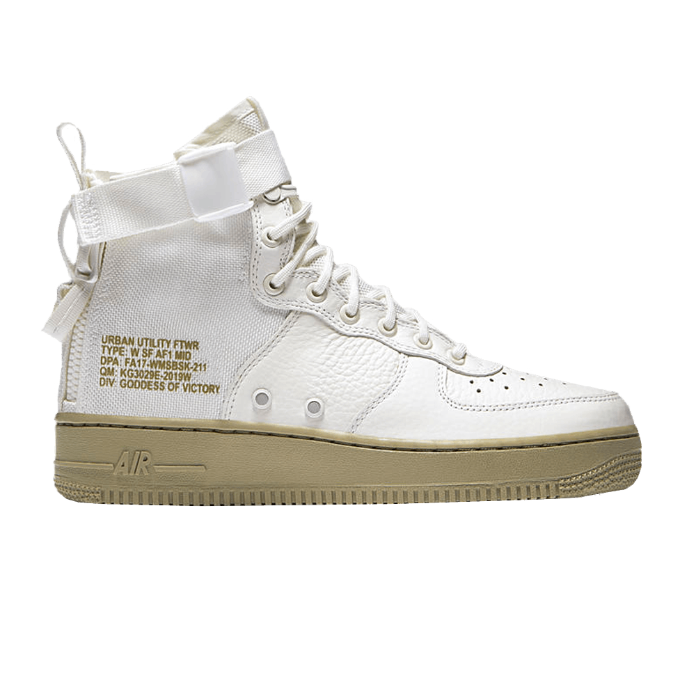 Кроссовки Nike Wmns SF Air Force 1 Mid 'Olive Ivory'