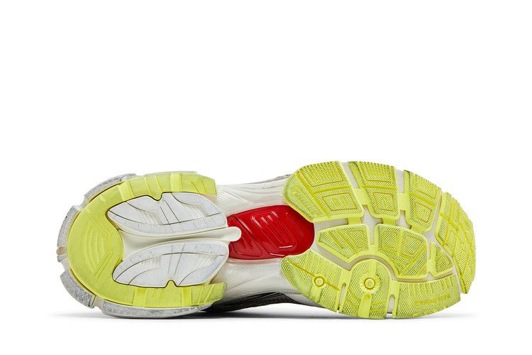 Кроссовки Balenciaga Runner Sneaker 'Black White Red Fluo Yellow' 2023