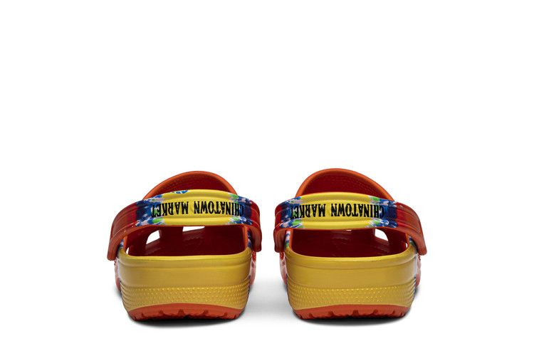 Кроссовки Crocs Chinatown Market x Clog 'Tie Dye Smiley'